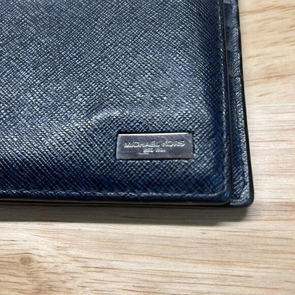 Michael Kors Navy Blue Wallet - Picture 8 of 8
